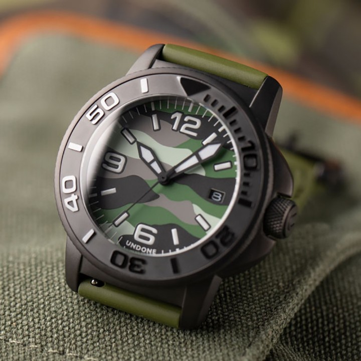 AQUA PVD CAMO GREEN