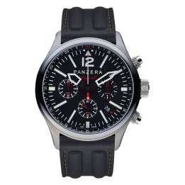 Flieger 46 Chronograph Steel Black