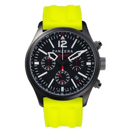 Flieger 46 Chronograph Black Yellow