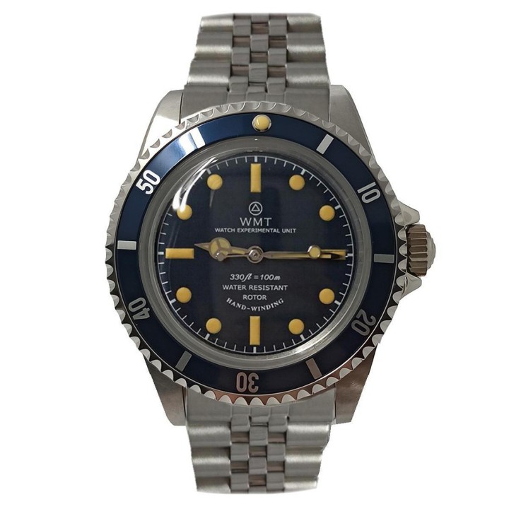 Royal Marine Blue Mercedes Bracelet Jubilee