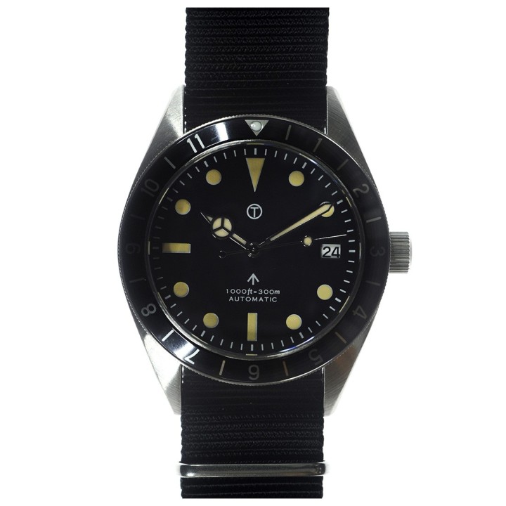 Classic 1960s Pattern Sterile Automatic Dual Time Zone Divers