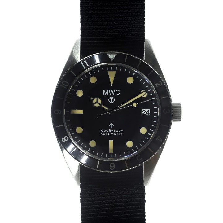 Classic 1960s Pattern Automatic Dual Time Zone Divers