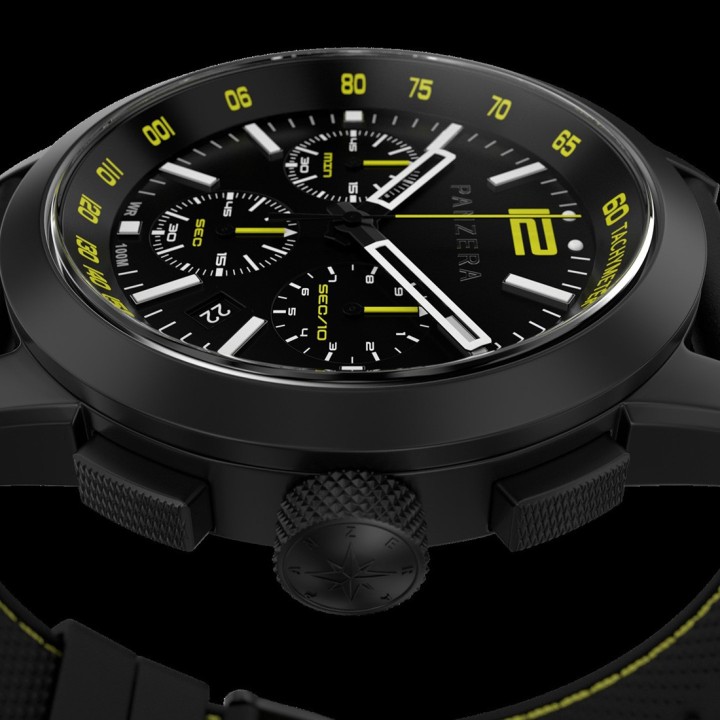 Time Master 45 Chrono Black