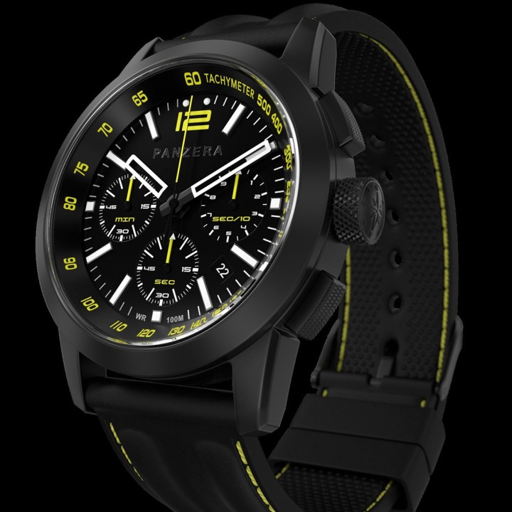 Time Master 45 Chrono Black