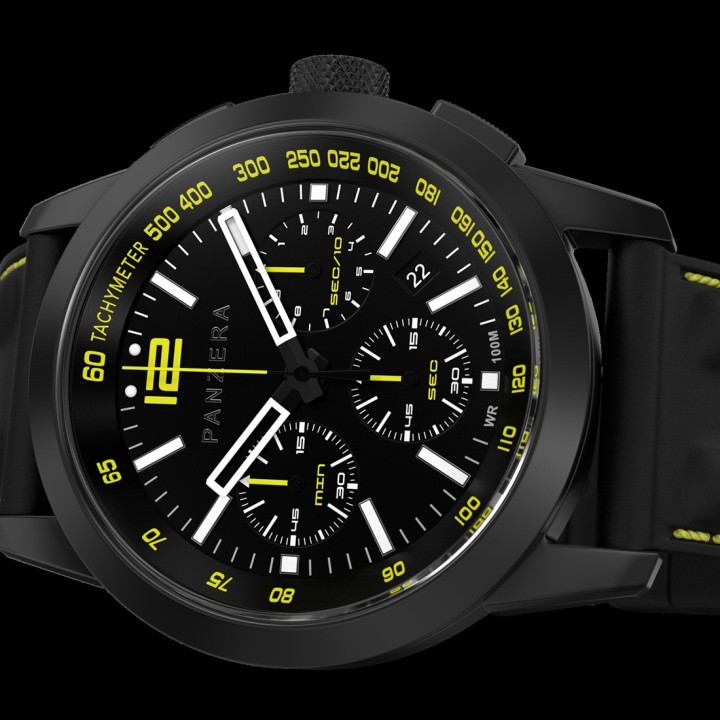Time Master 45 Chrono Black