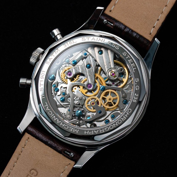 Sugess Mechanical Chrono Blue