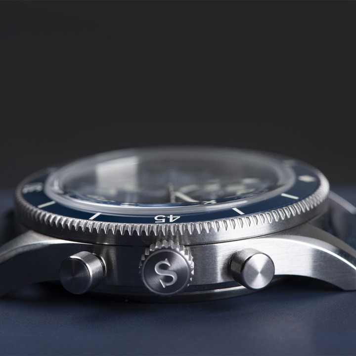 Sugess Chrono S423 Pilot military Blue