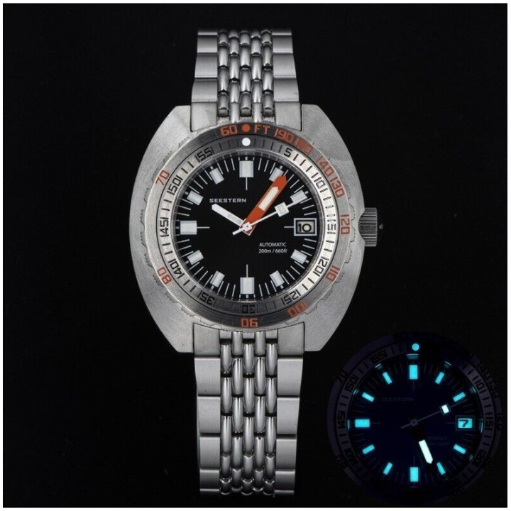 Seestern Vintage S406 Mechanical Black