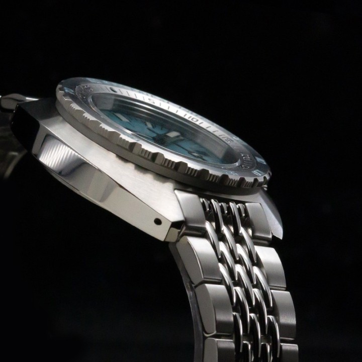 Seestern Vintage S406 Mechanical Teal Blue