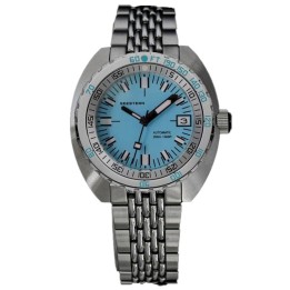 Seestern Vintage S406 Mechanical Teal Blue