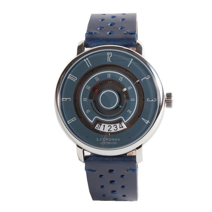Lecronos Leather Blue
