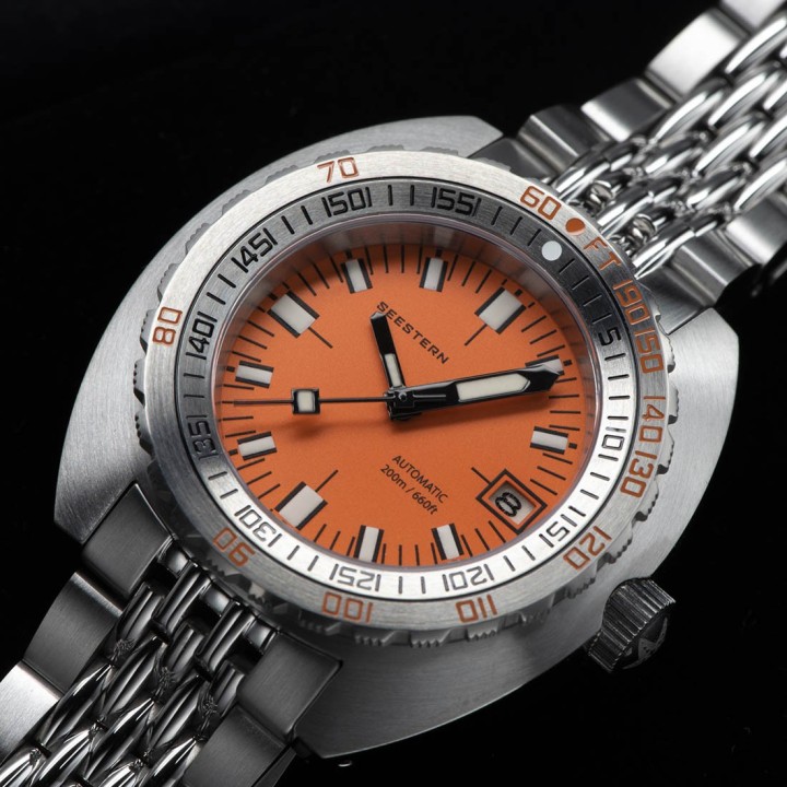 Seestern Vintage S406 Mechanical Orange