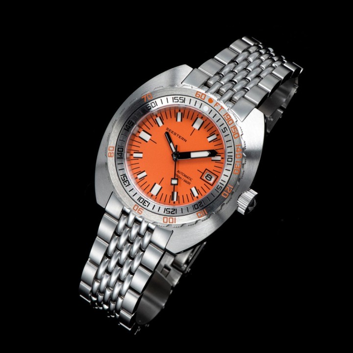 Seestern Vintage S406 Mechanical Orange