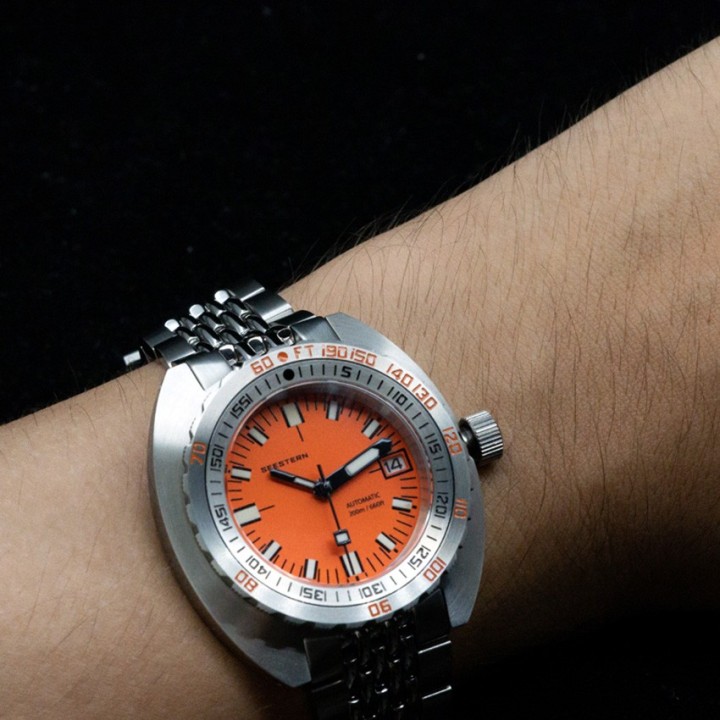 Seestern Vintage S406 Mechanical Orange