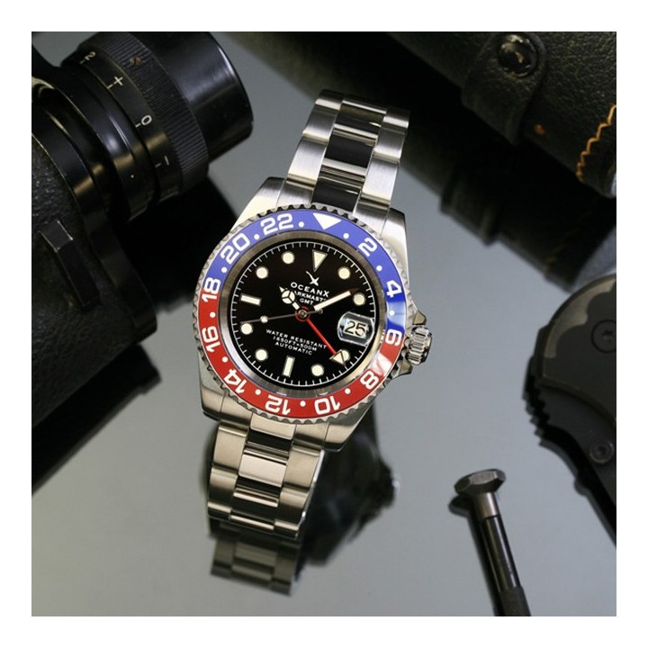SHARKMASTER GMT AUTOMATIC PEPSI