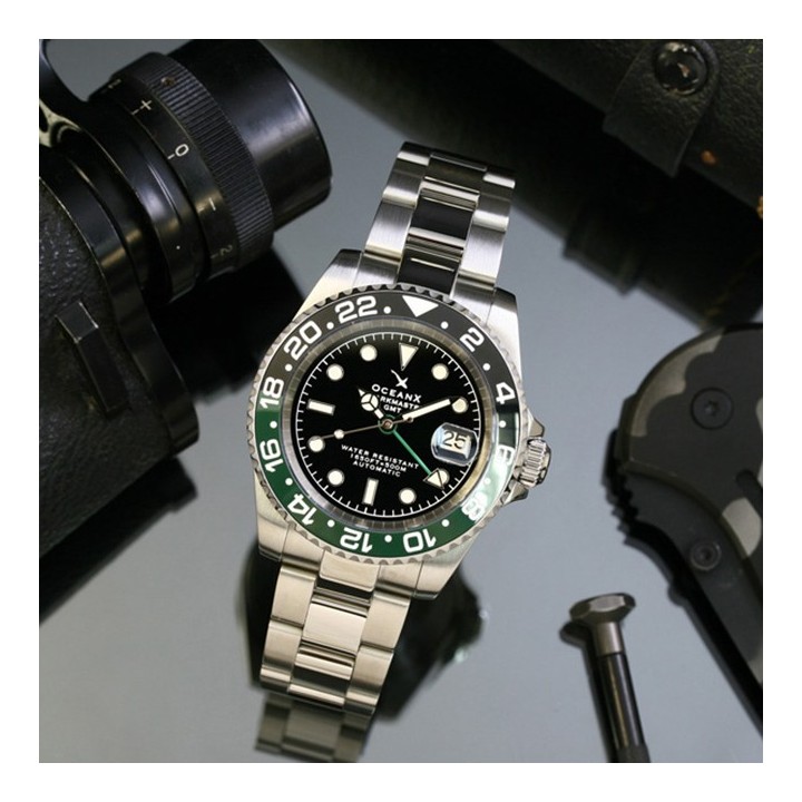 SHARKMASTER GMT AUTOMATIC GREEN