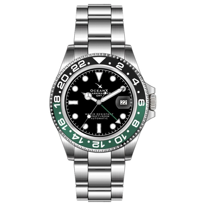 SHARKMASTER GMT AUTOMATIC GREEN