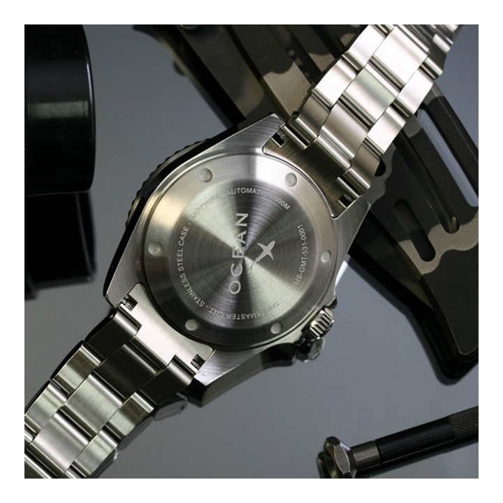 SHARKMASTER GMT AUTOMATIC BLUE