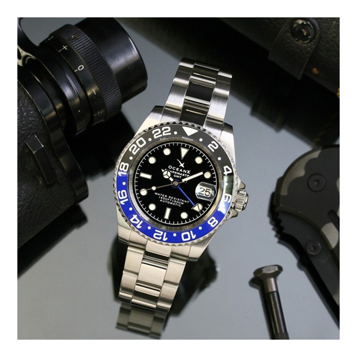 SHARKMASTER GMT AUTOMATIC BLUE