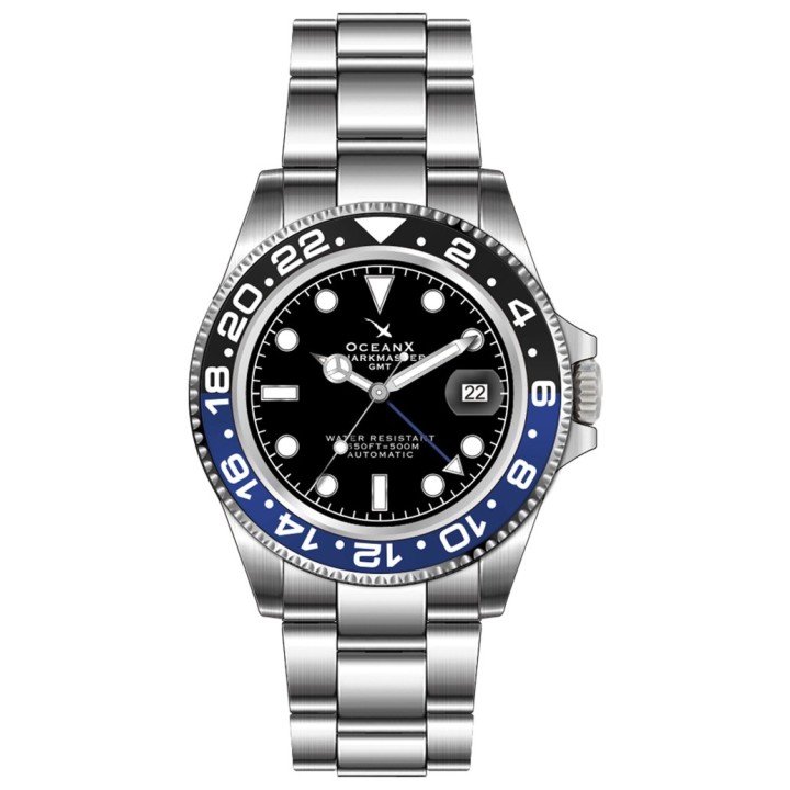 SHARKMASTER GMT AUTOMATIC BLUE