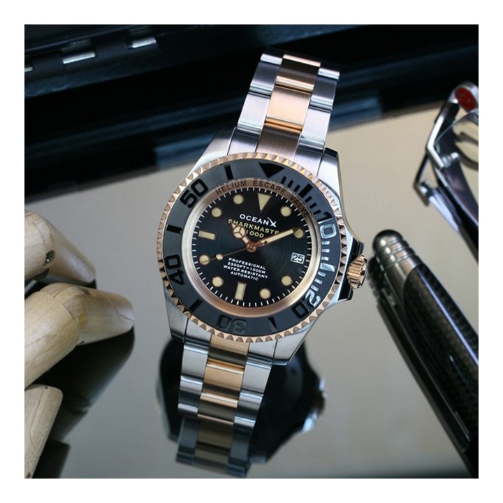 SHARKMASTER 1000 Rose Gold 3D Ceramic