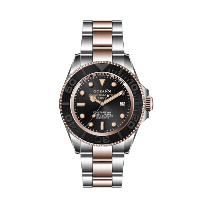 SHARKMASTER 1000 Rose Gold 3D Ceramic