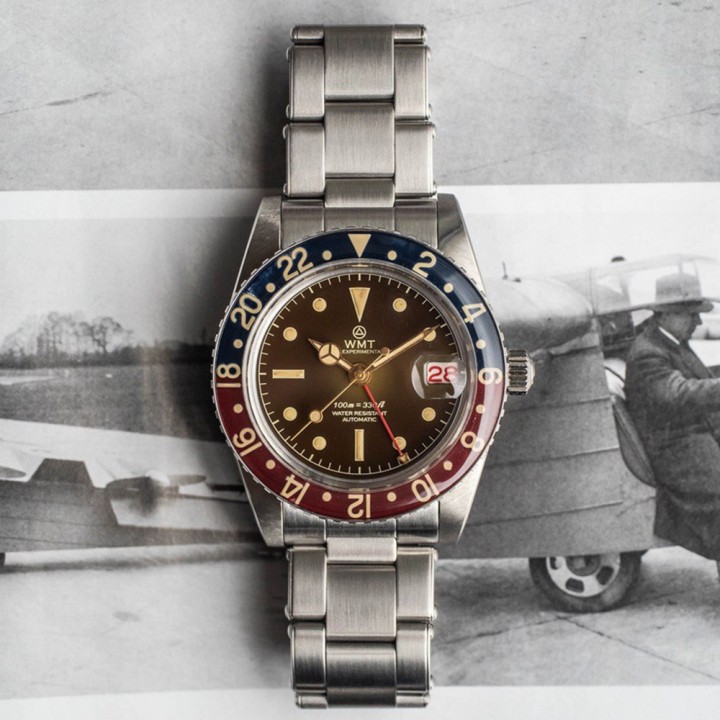 Panton MKII – Brown Dial Aged Edition