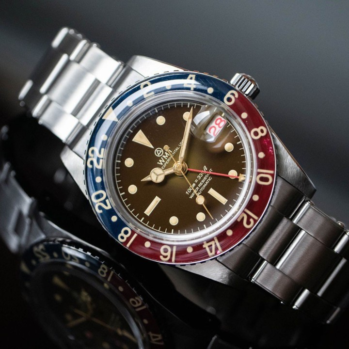 Panton MKII – Brown Dial Aged Edition