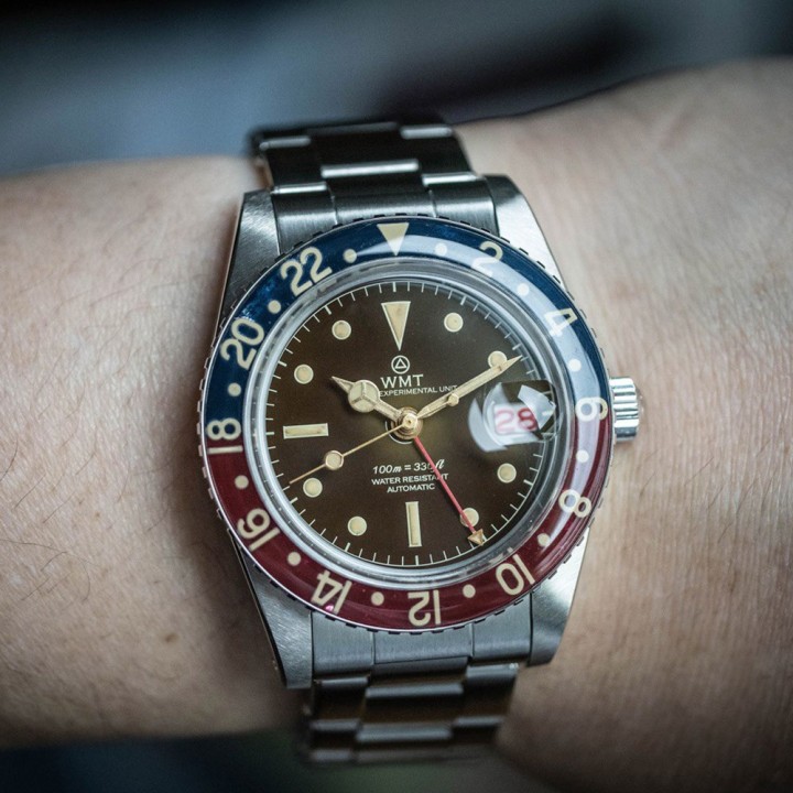 Panton MKII – Brown Dial Aged Edition