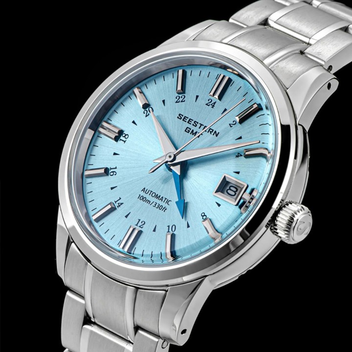 Seestern S446 GMT Teal blue