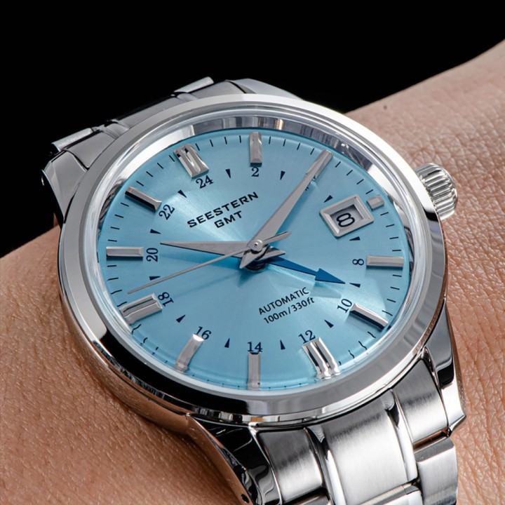 Seestern S446 GMT Teal blue
