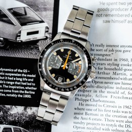 Monza V2 – Black Dial / Bezel Insert Aged / Limited Edition 50 pc
