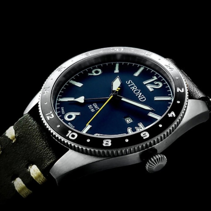 SSC-101 24h GMT Blue Black