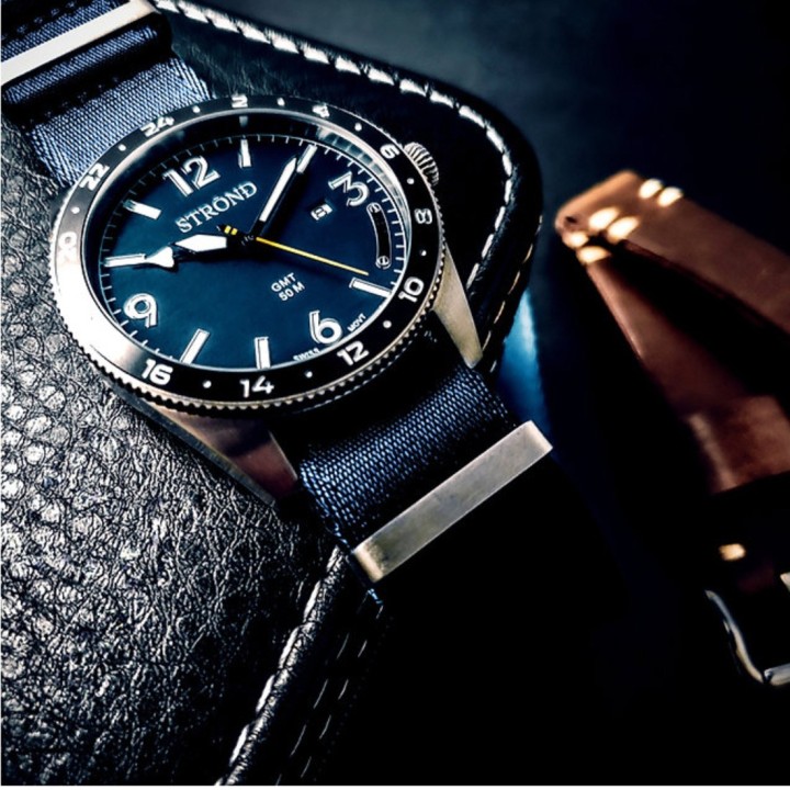 SSC-101 24h GMT Blue Black