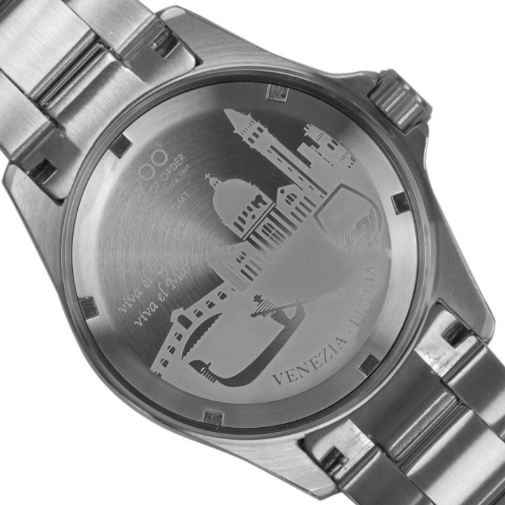 GMT VENEZIA - ULTRA BRUSHED SWISS MADE
