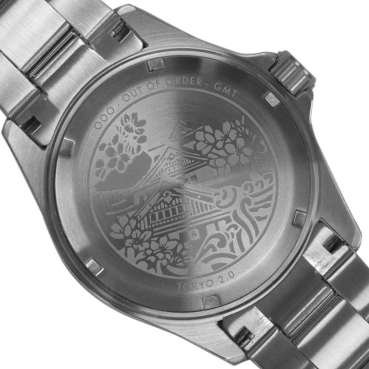 GMT TOKYO SHIBUYA  - ULTRA BRUSHED SWISS MADE