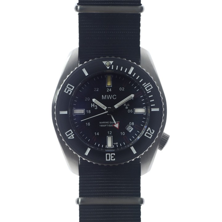 GMT Submarine / Naval Crew Divers Watch 500m Tritium