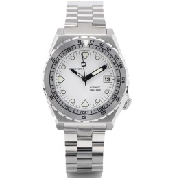 Seestern S407 White (buckle and strap scratched)