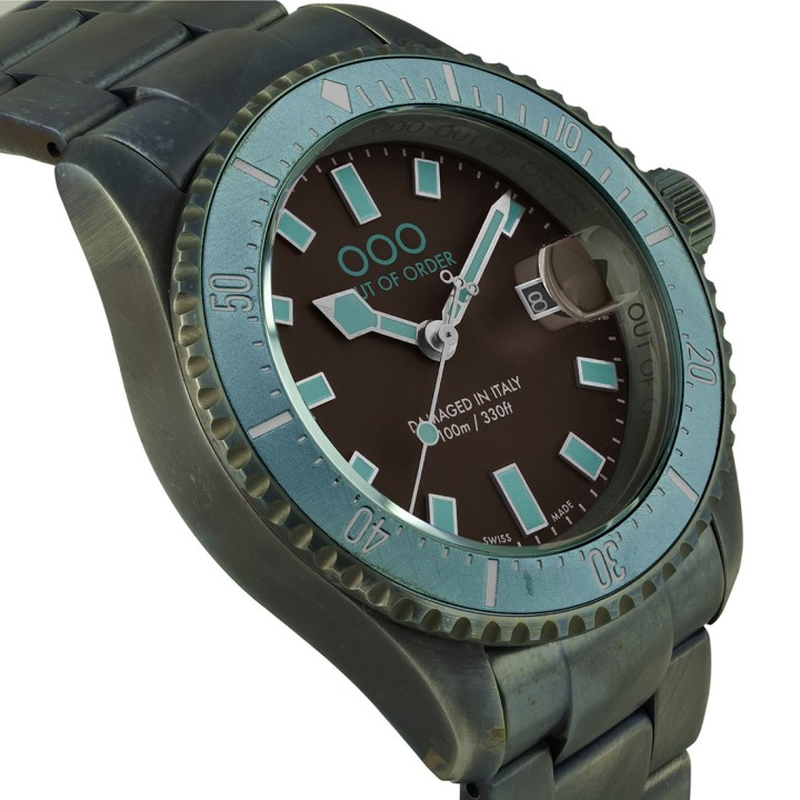 CASANOVA TURQUOISE AND BROWN - ULTRA DISTRESSED