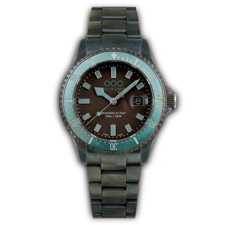 CASANOVA TURQUOISE AND BROWN - ULTRA DISTRESSED
