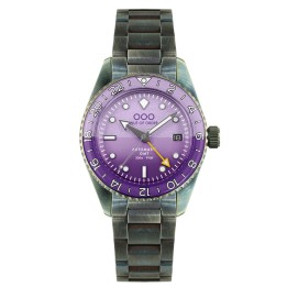 DARK VIOLET AUTOMATIC GMT - ULTRA DISTRESSED