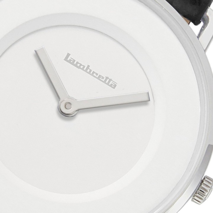Mia 34 Leather White Black