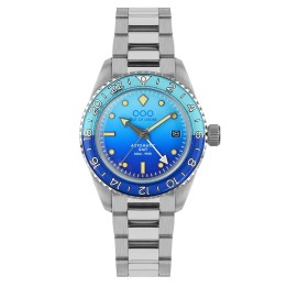 BOMBA BLU AUTOMATIC GMT - ULTRA BRUSHED
