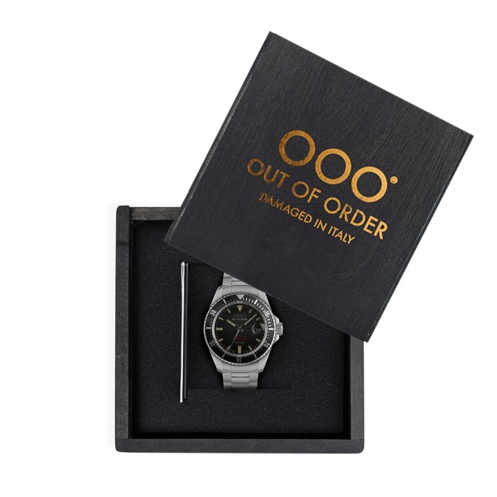 AUTOMATICO QUARANTA BLACK - ULTRA BRUSHED