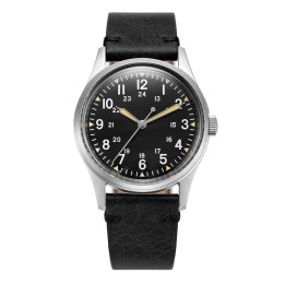 Jungle Field - Black Leather