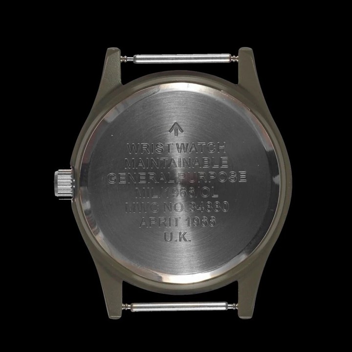 Classic 1960s/70s Pattern Olive Drab European Watch