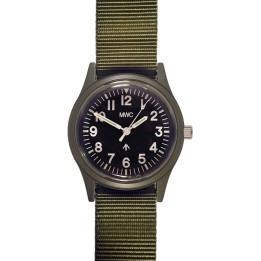 Classic 1960s/70s Pattern Olive Drab European Watch