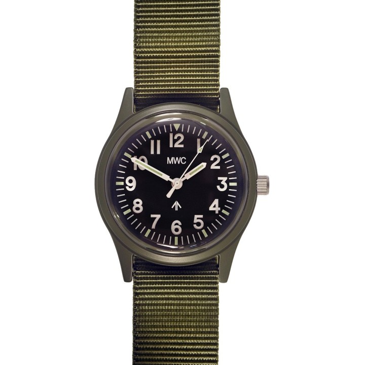 Classic 1960s/70s Pattern Olive Drab European Watch