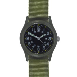 Classic 1960s/70s Pattern Olive Drab Vietnam Watch