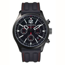 Flieger 46 Chronograph Black Red